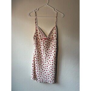 Karena mini dress white / red floral